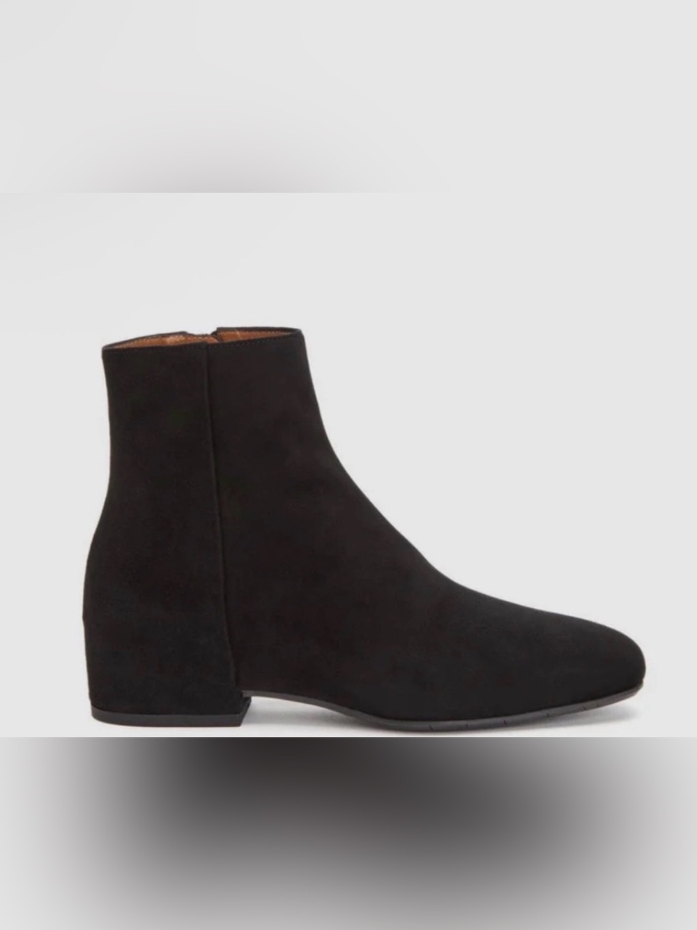 Aquatalia Black Suede Ankle Booties